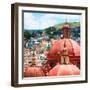 ¡Viva Mexico! Square Collection - Guanajuato Church Domes II-Philippe Hugonnard-Framed Photographic Print