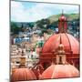 ¡Viva Mexico! Square Collection - Guanajuato Church Domes II-Philippe Hugonnard-Mounted Photographic Print