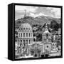 ¡Viva Mexico! Square Collection - Guanajuato Church Domes IV-Philippe Hugonnard-Framed Stretched Canvas