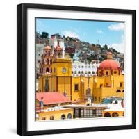 ¡Viva Mexico! Square Collection - Guanajuato Church Domes V-Philippe Hugonnard-Framed Photographic Print