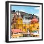 ¡Viva Mexico! Square Collection - Guanajuato Church Domes V-Philippe Hugonnard-Framed Photographic Print