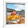 ¡Viva Mexico! Square Collection - Guanajuato Church Domes VI-Philippe Hugonnard-Framed Photographic Print