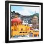 ¡Viva Mexico! Square Collection - Guanajuato Church Domes-Philippe Hugonnard-Framed Photographic Print