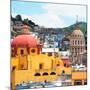 ¡Viva Mexico! Square Collection - Guanajuato Church Domes-Philippe Hugonnard-Mounted Photographic Print