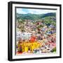 ¡Viva Mexico! Square Collection - Guanajuato Cityscape I-Philippe Hugonnard-Framed Photographic Print