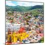 ¡Viva Mexico! Square Collection - Guanajuato Cityscape I-Philippe Hugonnard-Mounted Photographic Print