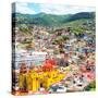 ¡Viva Mexico! Square Collection - Guanajuato Cityscape I-Philippe Hugonnard-Stretched Canvas