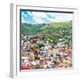 ¡Viva Mexico! Square Collection - Guanajuato Cityscape II-Philippe Hugonnard-Framed Photographic Print