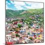 ¡Viva Mexico! Square Collection - Guanajuato Cityscape II-Philippe Hugonnard-Mounted Photographic Print