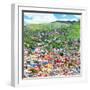 ¡Viva Mexico! Square Collection - Guanajuato Cityscape III-Philippe Hugonnard-Framed Photographic Print