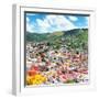 ¡Viva Mexico! Square Collection - Guanajuato Cityscape IV-Philippe Hugonnard-Framed Photographic Print