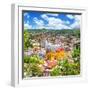 ¡Viva Mexico! Square Collection - Guanajuato Cityscape IX-Philippe Hugonnard-Framed Photographic Print