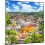 ¡Viva Mexico! Square Collection - Guanajuato Cityscape IX-Philippe Hugonnard-Mounted Photographic Print