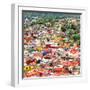 ¡Viva Mexico! Square Collection - Guanajuato Cityscape VI-Philippe Hugonnard-Framed Photographic Print