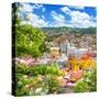 ¡Viva Mexico! Square Collection - Guanajuato Cityscape VIII-Philippe Hugonnard-Stretched Canvas