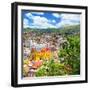 ¡Viva Mexico! Square Collection - Guanajuato Cityscape X-Philippe Hugonnard-Framed Photographic Print