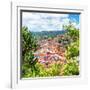 ¡Viva Mexico! Square Collection - Guanajuato Cityscape XI-Philippe Hugonnard-Framed Photographic Print