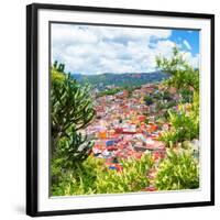 ¡Viva Mexico! Square Collection - Guanajuato Cityscape XI-Philippe Hugonnard-Framed Photographic Print