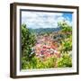 ¡Viva Mexico! Square Collection - Guanajuato Cityscape XI-Philippe Hugonnard-Framed Photographic Print