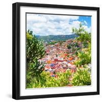 ¡Viva Mexico! Square Collection - Guanajuato Cityscape XI-Philippe Hugonnard-Framed Photographic Print