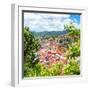 ¡Viva Mexico! Square Collection - Guanajuato Cityscape XI-Philippe Hugonnard-Framed Photographic Print