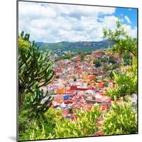 ¡Viva Mexico! Square Collection - Guanajuato Cityscape XI-Philippe Hugonnard-Mounted Photographic Print