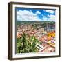 ¡Viva Mexico! Square Collection - Guanajuato Cityscape XIII-Philippe Hugonnard-Framed Photographic Print