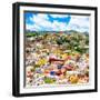 ¡Viva Mexico! Square Collection - Guanajuato Cityscape XIV-Philippe Hugonnard-Framed Photographic Print