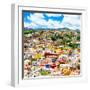 ¡Viva Mexico! Square Collection - Guanajuato Cityscape XIV-Philippe Hugonnard-Framed Photographic Print