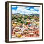 ¡Viva Mexico! Square Collection - Guanajuato Cityscape XV-Philippe Hugonnard-Framed Photographic Print