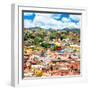 ¡Viva Mexico! Square Collection - Guanajuato Cityscape XV-Philippe Hugonnard-Framed Photographic Print