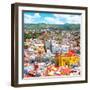 ¡Viva Mexico! Square Collection - Guanajuato Cityscape-Philippe Hugonnard-Framed Photographic Print