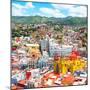 ¡Viva Mexico! Square Collection - Guanajuato Cityscape-Philippe Hugonnard-Mounted Photographic Print