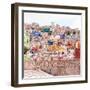 ¡Viva Mexico! Square Collection - Guanajuato Colorful City II-Philippe Hugonnard-Framed Photographic Print