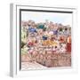 ¡Viva Mexico! Square Collection - Guanajuato Colorful City II-Philippe Hugonnard-Framed Photographic Print