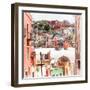 ¡Viva Mexico! Square Collection - Guanajuato Colorful City IV-Philippe Hugonnard-Framed Photographic Print