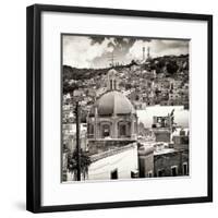 ?Viva Mexico! Square Collection - Guanajuato Colorful City VI-Philippe Hugonnard-Framed Photographic Print