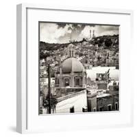 ?Viva Mexico! Square Collection - Guanajuato Colorful City VI-Philippe Hugonnard-Framed Photographic Print