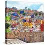 ¡Viva Mexico! Square Collection - Guanajuato Colorful City-Philippe Hugonnard-Stretched Canvas