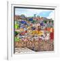 ¡Viva Mexico! Square Collection - Guanajuato Colorful City-Philippe Hugonnard-Framed Photographic Print