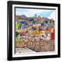 ¡Viva Mexico! Square Collection - Guanajuato Colorful City-Philippe Hugonnard-Framed Photographic Print