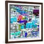 ¡Viva Mexico! Square Collection - Guanajuato Colorful Cityscape XII-Philippe Hugonnard-Framed Photographic Print