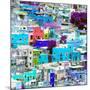 ¡Viva Mexico! Square Collection - Guanajuato Colorful Cityscape XII-Philippe Hugonnard-Mounted Photographic Print