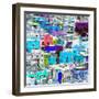 ¡Viva Mexico! Square Collection - Guanajuato Colorful Cityscape XII-Philippe Hugonnard-Framed Photographic Print