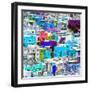 ¡Viva Mexico! Square Collection - Guanajuato Colorful Cityscape XII-Philippe Hugonnard-Framed Photographic Print