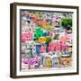 ¡Viva Mexico! Square Collection - Guanajuato Colorful Cityscape XIII-Philippe Hugonnard-Framed Photographic Print