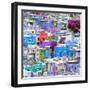 ¡Viva Mexico! Square Collection - Guanajuato Colorful Cityscape XIV-Philippe Hugonnard-Framed Photographic Print