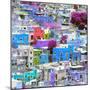 ¡Viva Mexico! Square Collection - Guanajuato Colorful Cityscape XIV-Philippe Hugonnard-Mounted Photographic Print