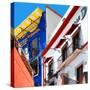 ¡Viva Mexico! Square Collection - Guanajuato Facades II-Philippe Hugonnard-Stretched Canvas