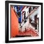 ¡Viva Mexico! Square Collection - Guanajuato Facades III-Philippe Hugonnard-Framed Photographic Print